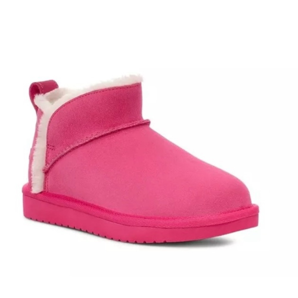 Children’s Girls Koolaburra UGG Kids Koola Ultra Mini Big Kid Size 5 Pink New